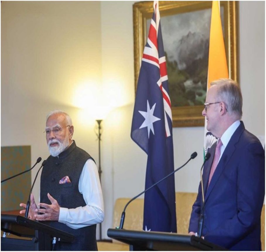 India and Australia finalised an Administrative Arrangement to operationalise the 2015 Australia–India Nuclear Cooperation Agreement